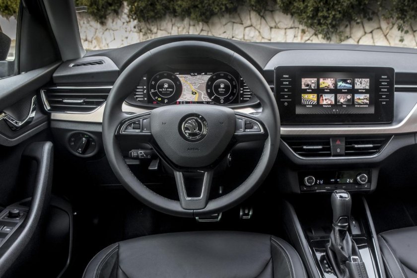 Skoda Scala 2021 салон