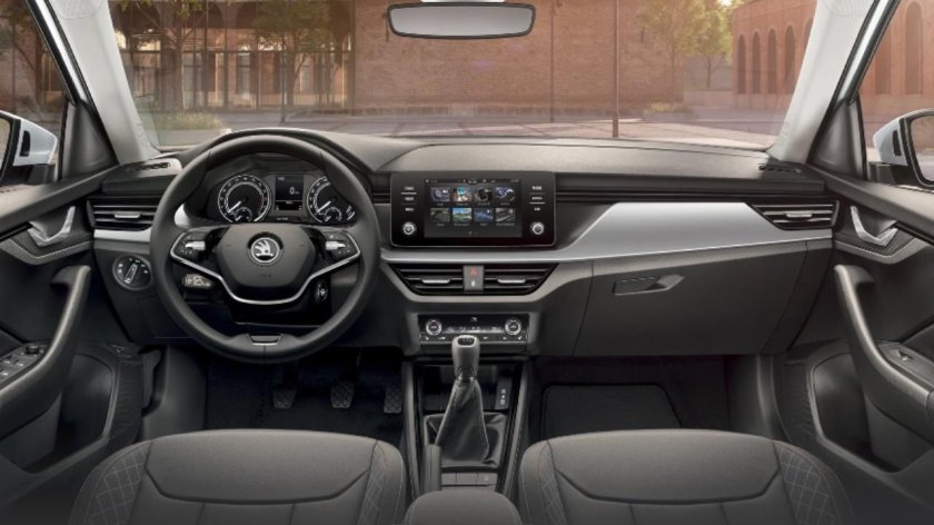 Шкода рапид 2021 салон