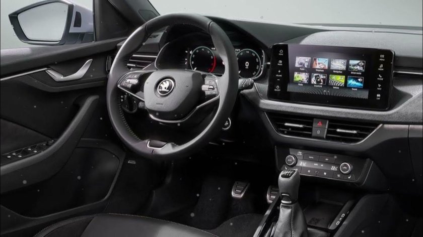 Skoda scala интерьер