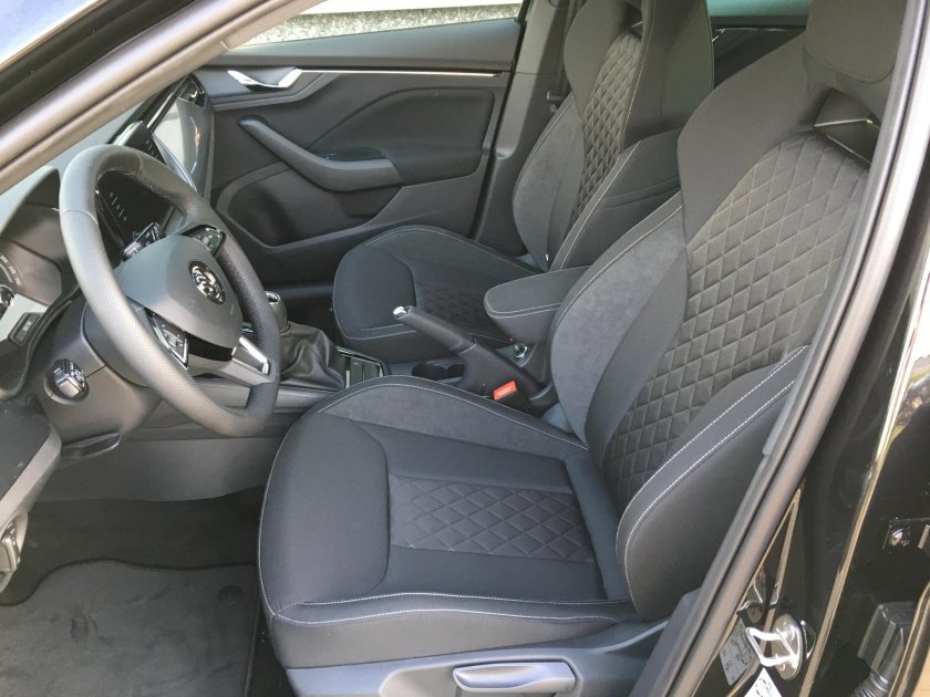 Сидения Шкода Фабия 1