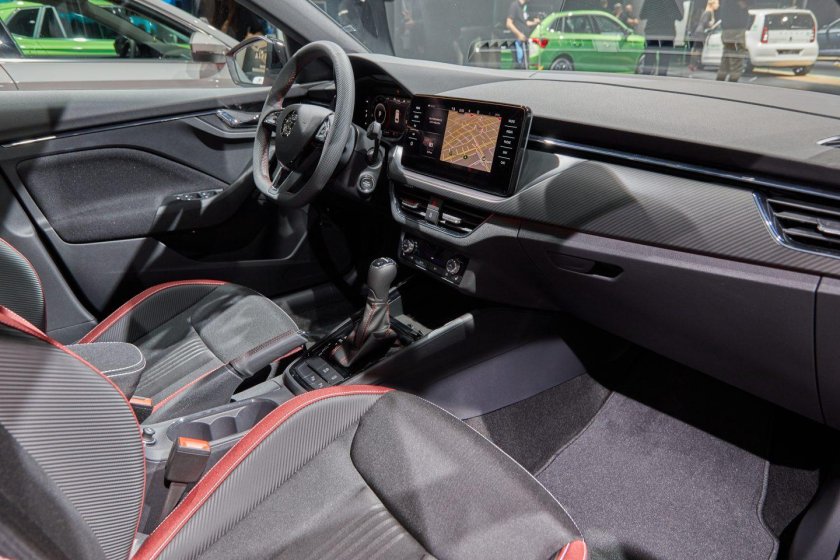 Skoda Scala 2021 салон