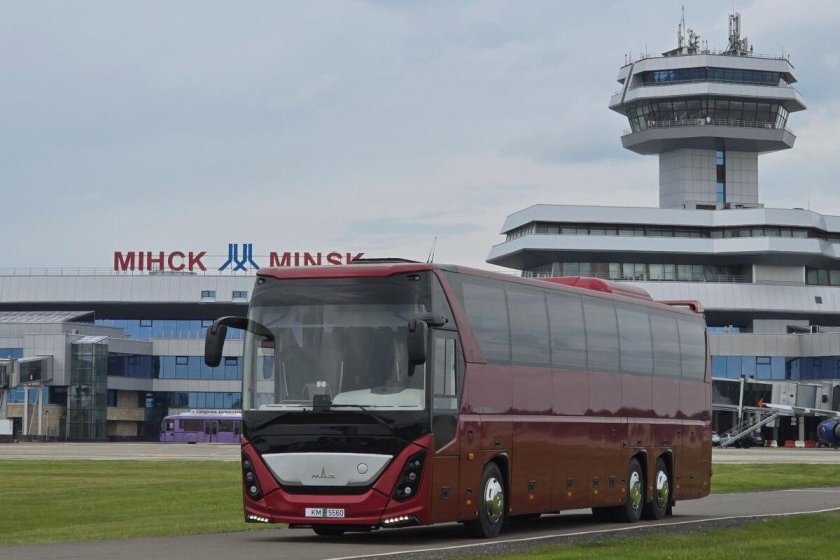 Международные автобусы минсктранс
