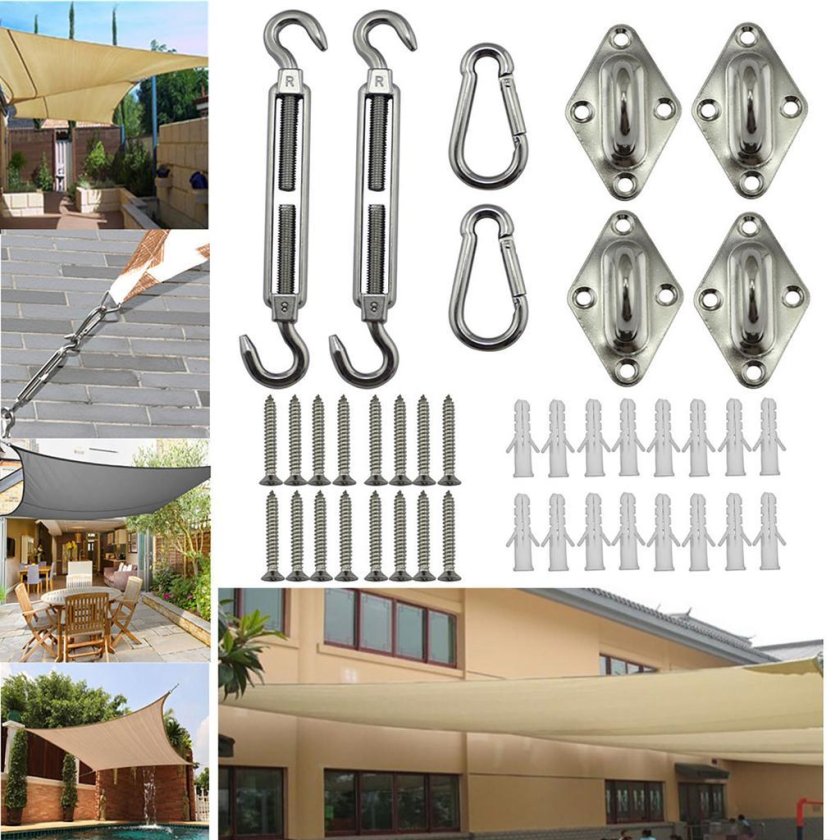 Плавающие крепления для навеса