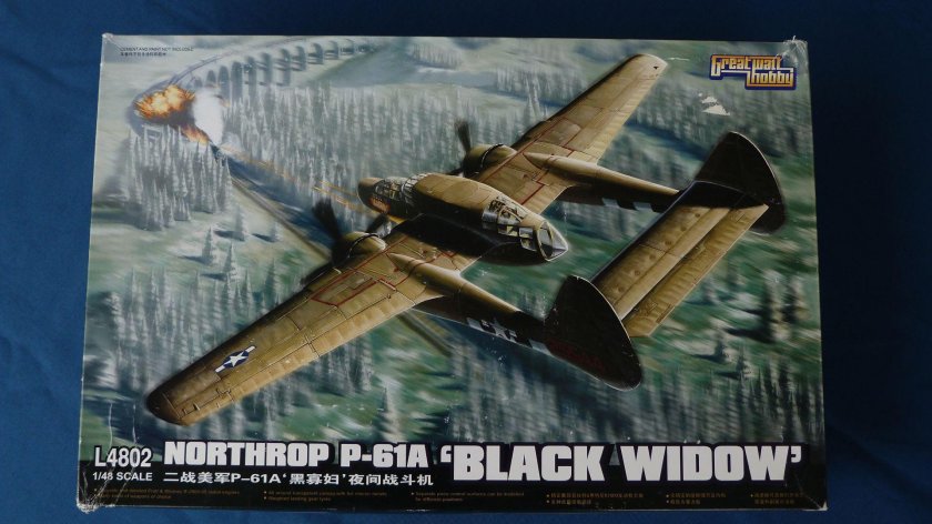 Great Wall Hobby 1/48 Northrop p-61a "Black Widow"