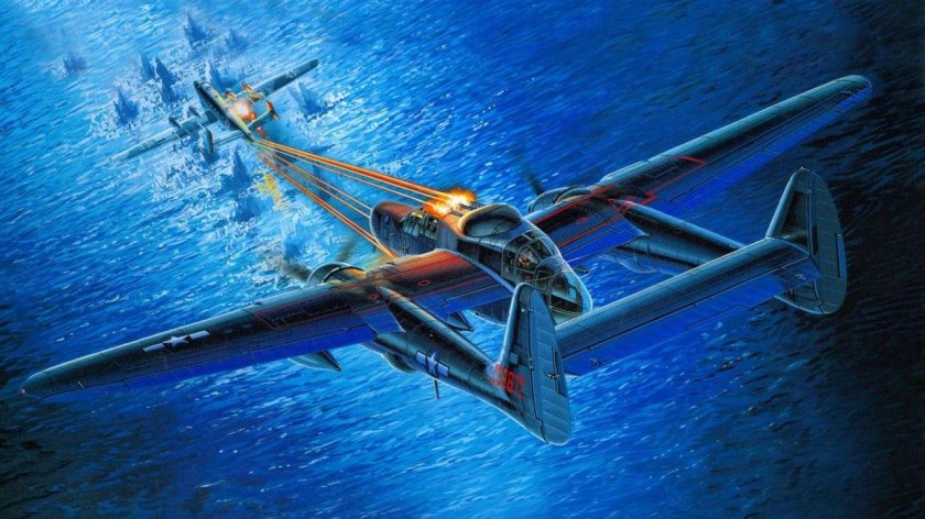 Самолёт p-61 Black Widow