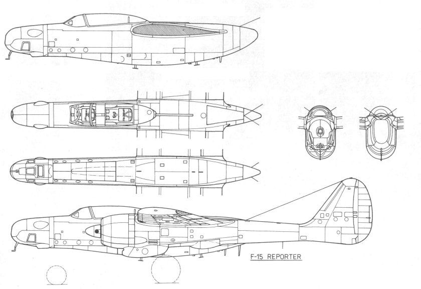 P-61 Black Widow чертежи