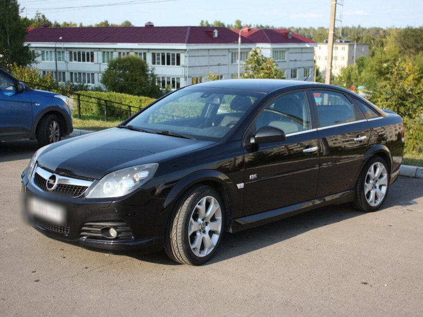Opel Vectra 2008 черный