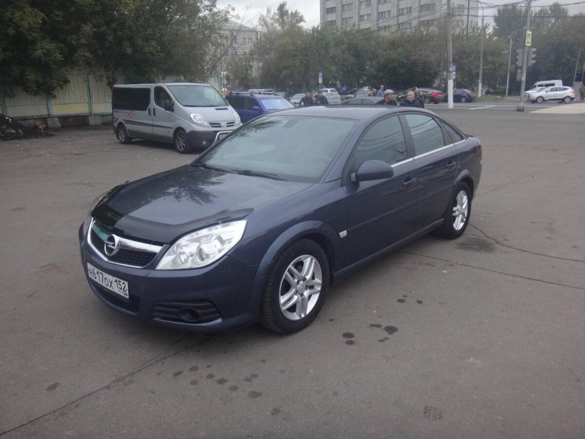 Opel Vectra c с 2006 г.в. Рестайлинг белый фон