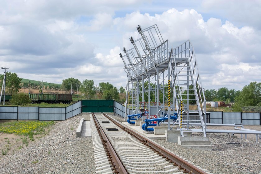 Ж/Д сливо-наливная эстакада