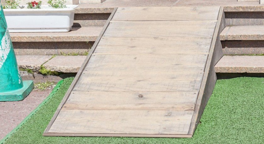 Телескопический пандус-рампа Аппарель 150 см