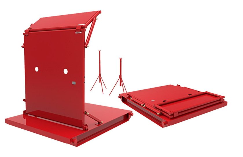 Щит отбойный для противовыбросового оборудования