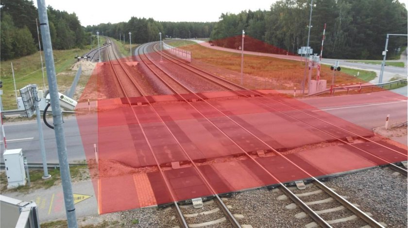 Система обнаружения препятствий на ЖД