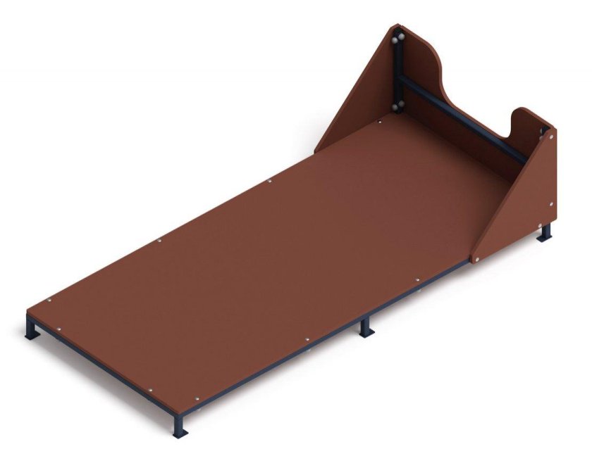 Полоса препятствий одиночный окоп