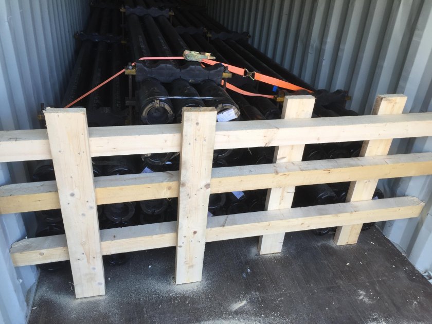 Щит в контейнере