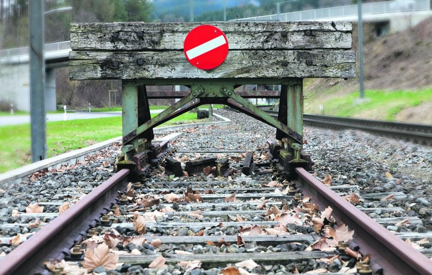 На железной дороге