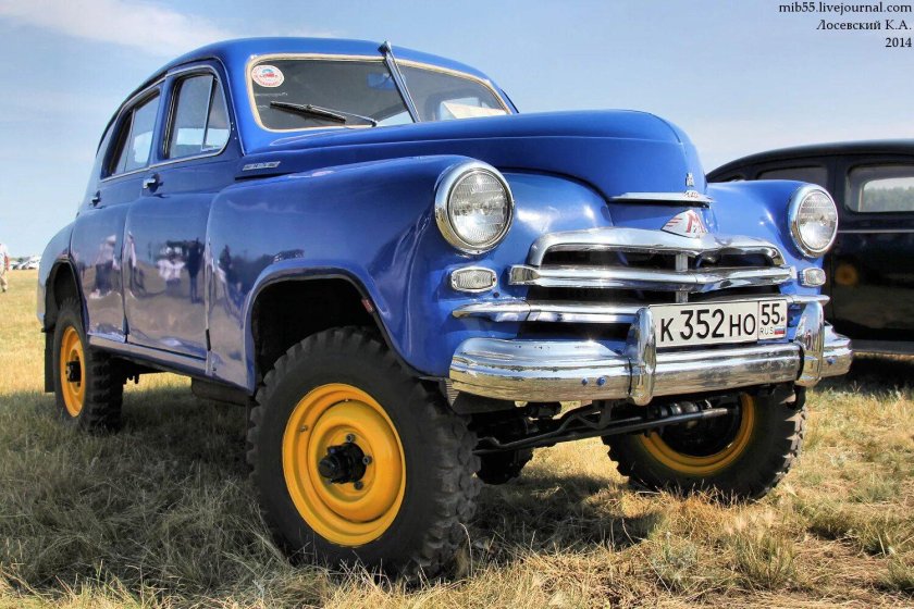 ГАЗ М 72 победа 4х4