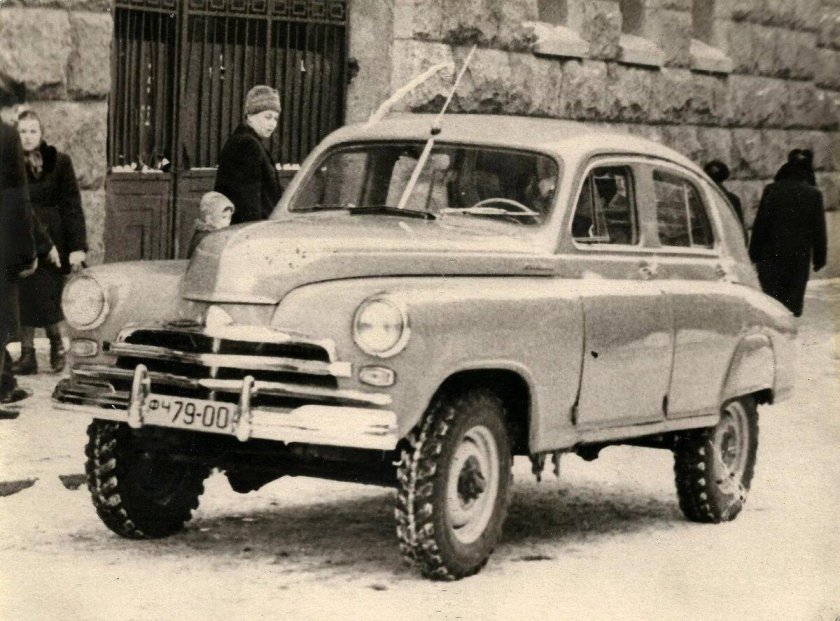 ГАЗ-м72 полноприводная победа