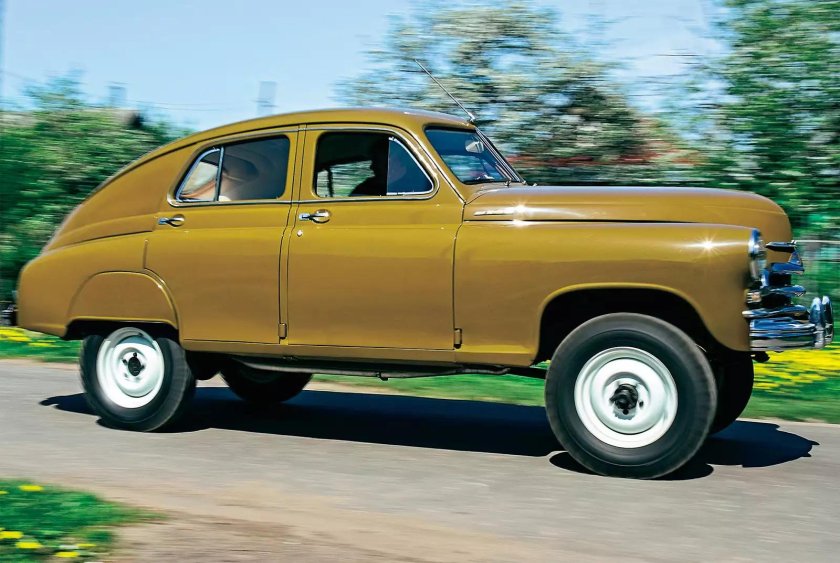 ГАЗ-м72 полноприводная победа