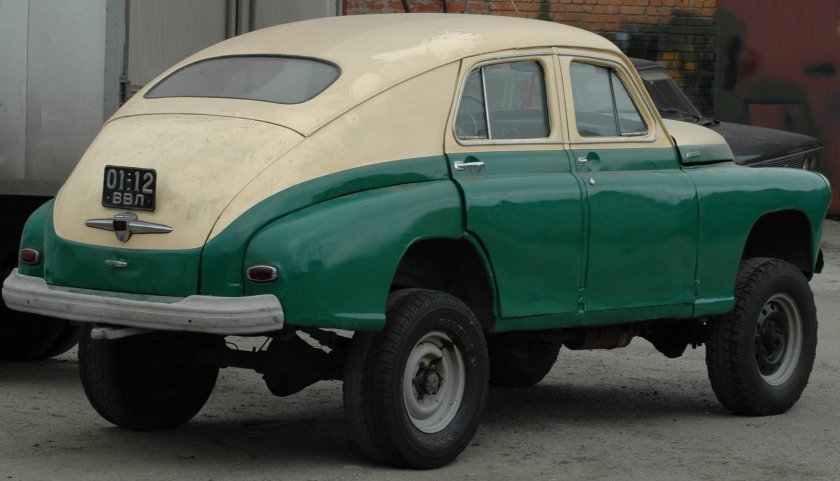 ГАЗ-м72 полноприводная победа