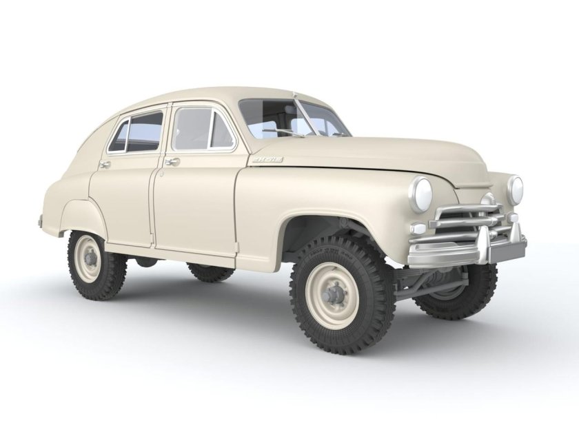 Газ-м72 полноприводная победа