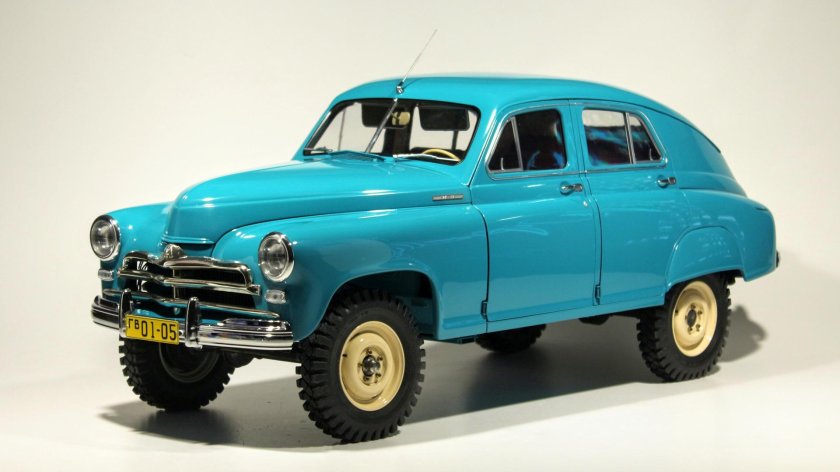 ГАЗ-м72 полноприводная победа