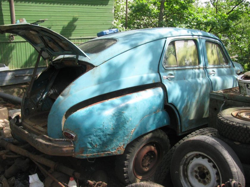 Автомобиль м-72 1957