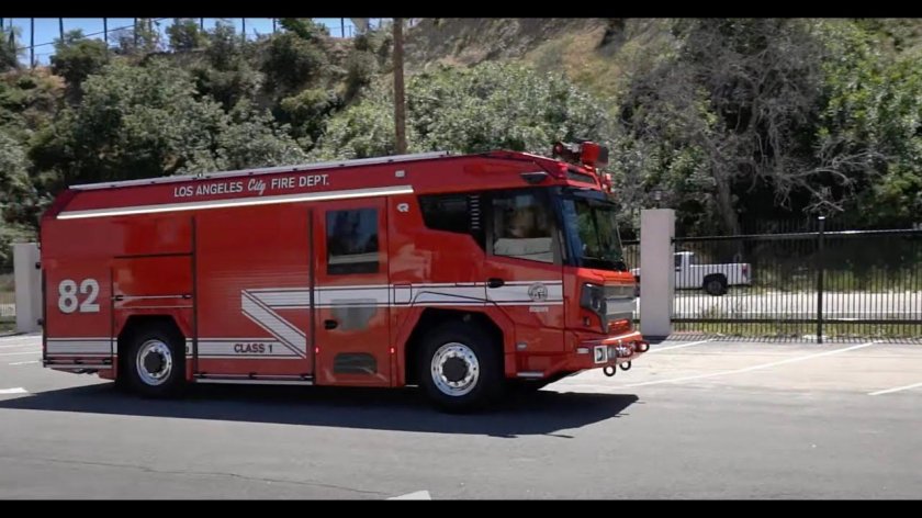 Rosenbauer пожарная машина