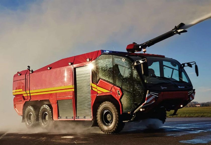 Пожарная машина rosenbauer panther 8x8