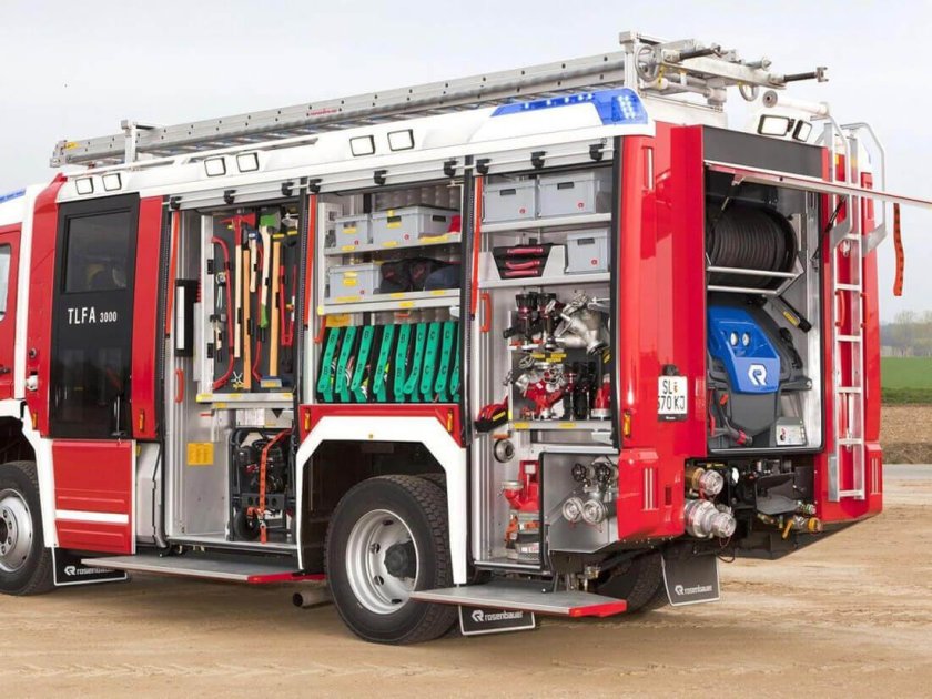 Rosenbauer пожарная машина