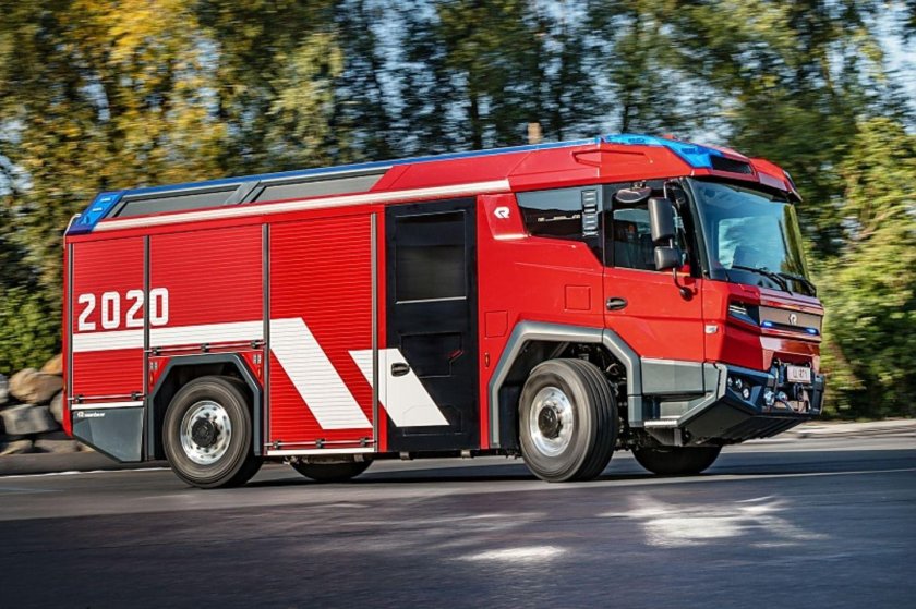 Rosenbauer Electric Fire Truck