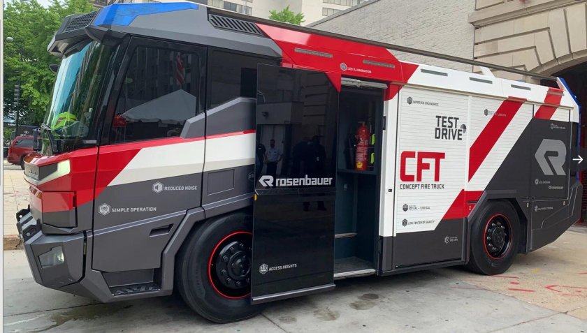 Розенбауэр пожарная машина