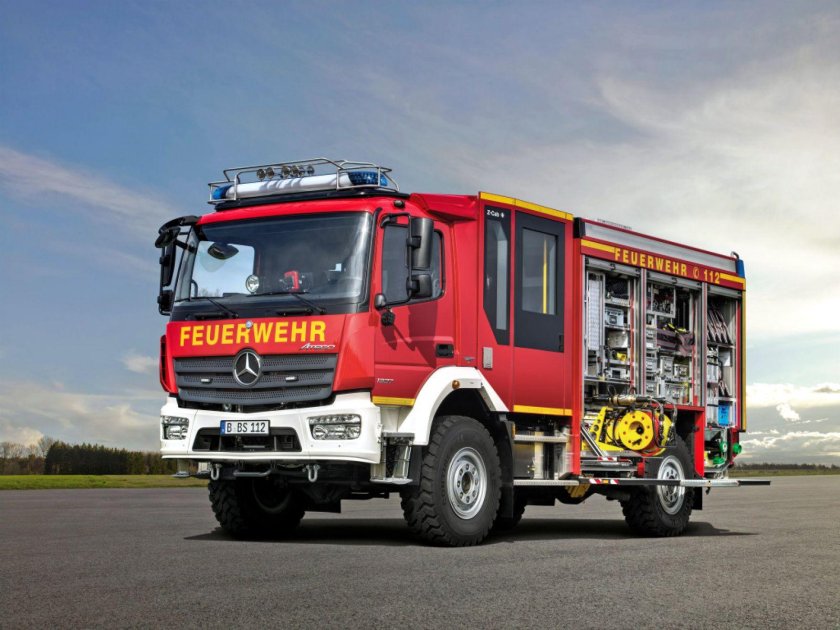 Mercedes Benz Fire Truck