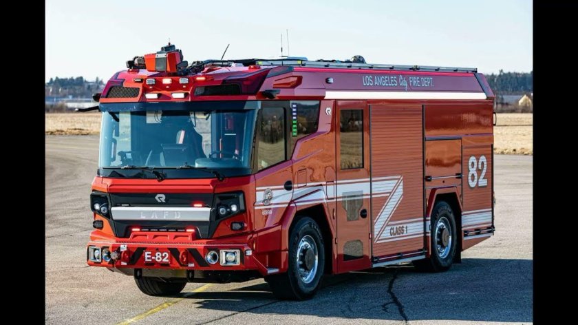 Розенбауэр пожарная машина