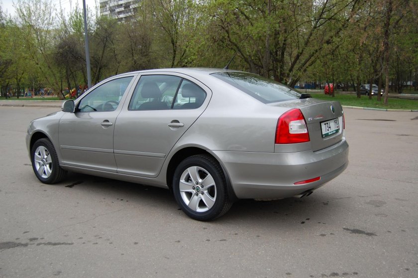 Октавия а5 бежевая