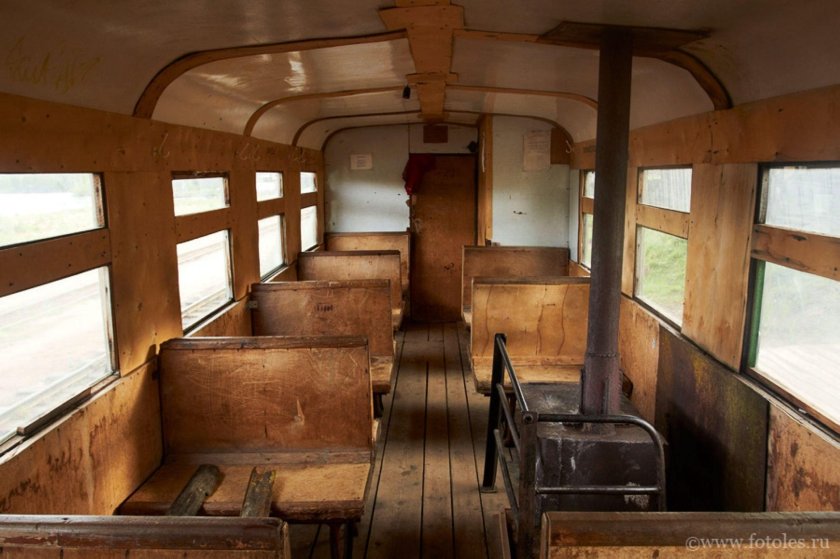 Вагон узкоколейный пассажирский РЖД