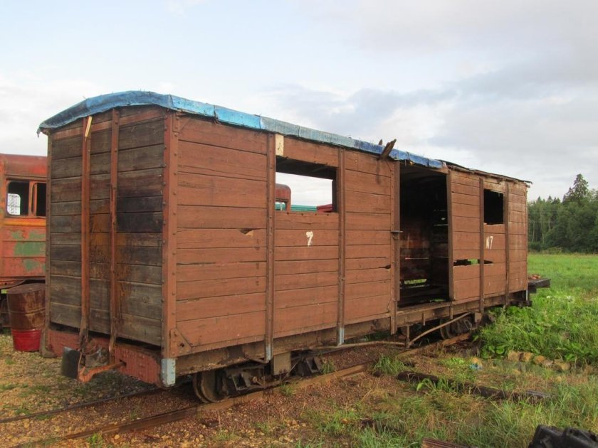 Узкоколейные грузовые вагоны