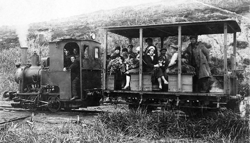 Паровоз 1912 узкоколейка