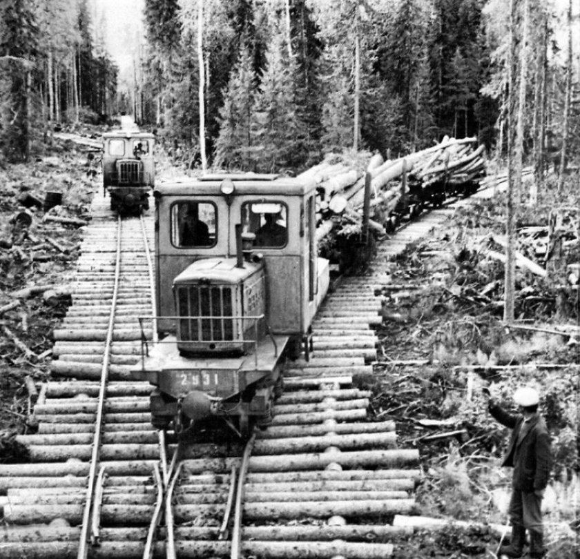 УЖД леспромхоз СССР