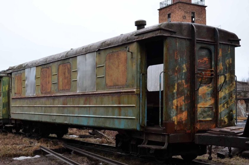 Узкоколейный вагон ПВ 40