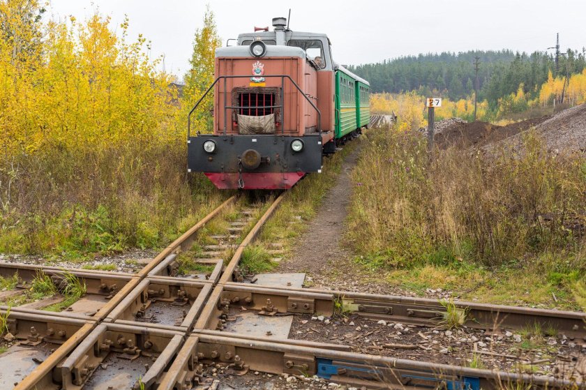 Шатура УЖД электровоз