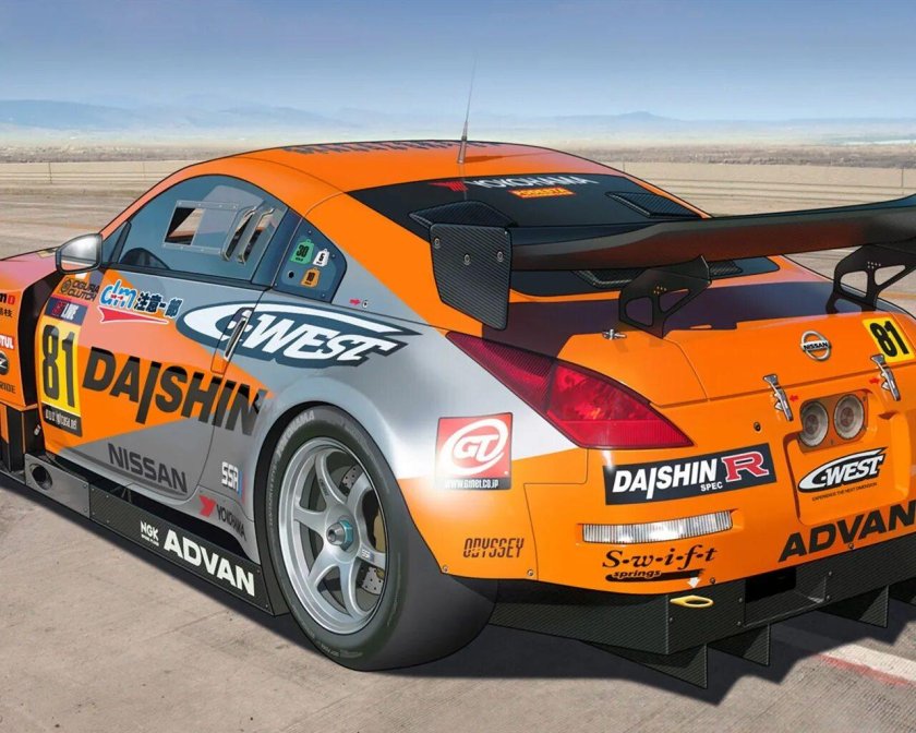 Ниссан гоночный 350z