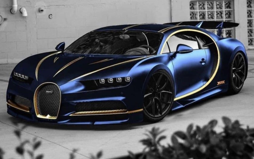 Бугатти ЧИРОН черный