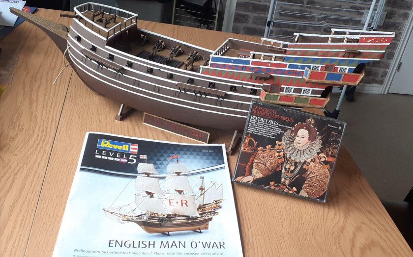 05429 Revell 1/96 английский корабль man o'War