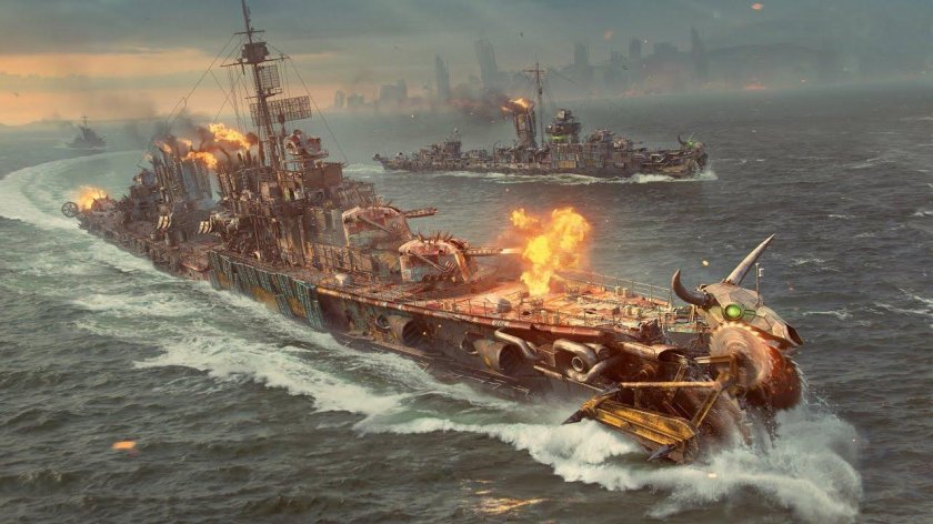 Морской бой World of Warships