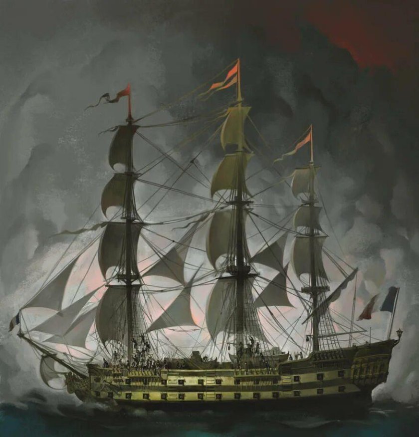 Мановар корабль