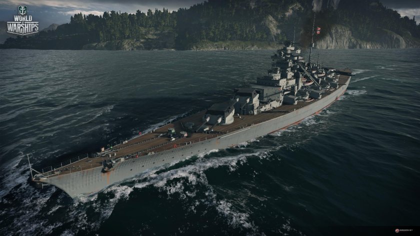 Бисмарк линкор варшипс