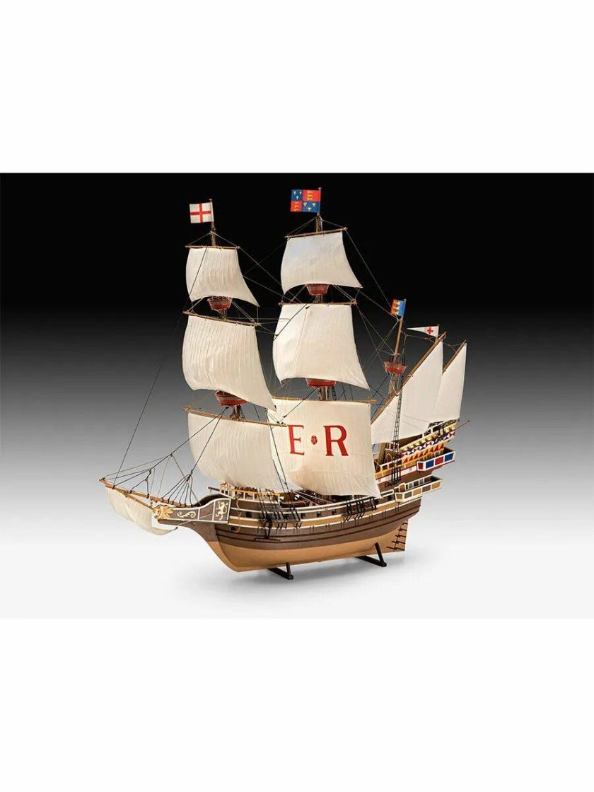 05429 revell 1/96 английский корабль man o'war