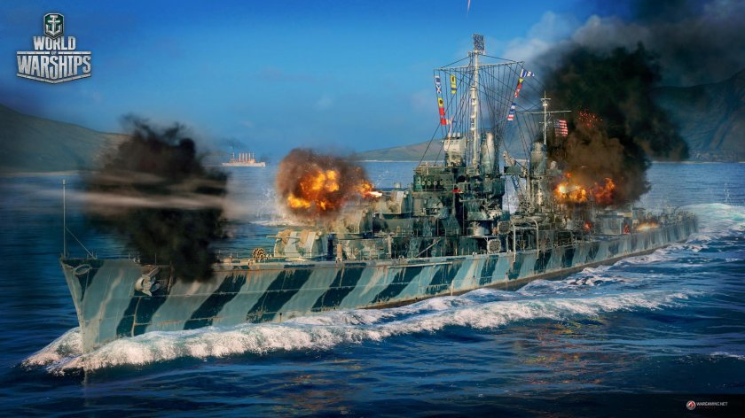 World of Warships Дмитрий Донской