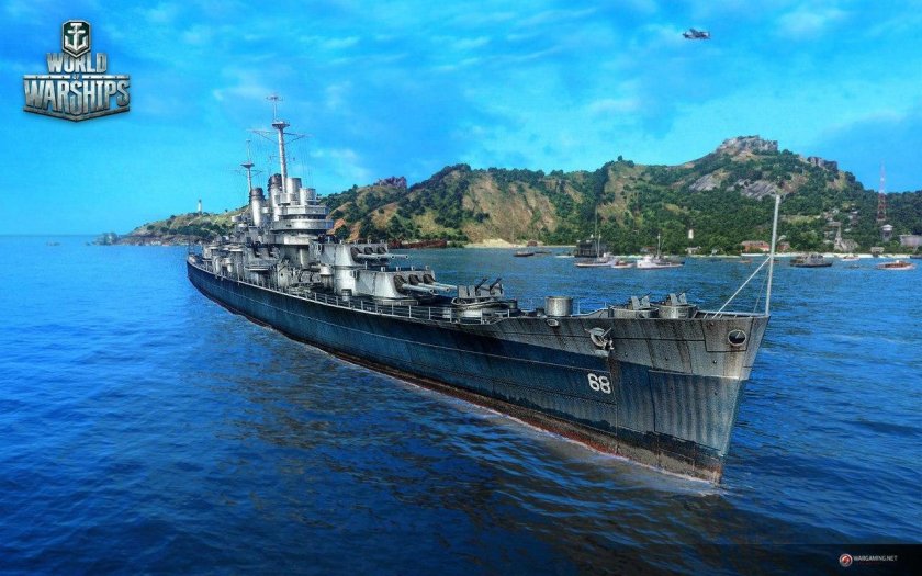 Baltimore крейсер World of Warships