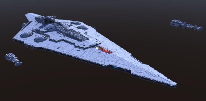 Имперский Звездный разрушитель дредноут